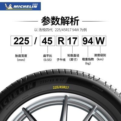 米其林（MICHELIN）汽车轮胎 225/50R17 98W 耐越 ENERGY MILE 适配雅阁p241