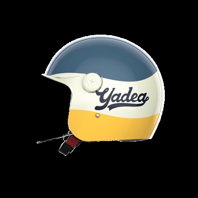 雅迪（yadea）定制2022年新款099型四季通用亲子头盔 儿童3C四季头盔莫黛蓝色p245