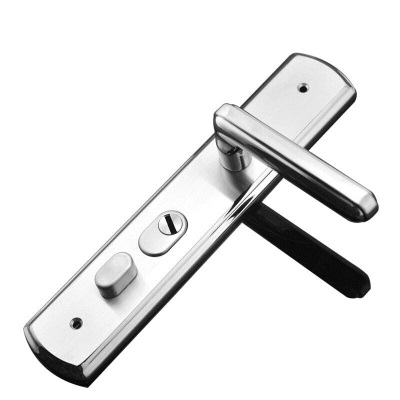 意利原子防盗锁具不锈钢304面板门把手假手多功能面板p248