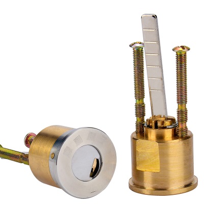 意利原子锁具B级月牙锁芯 老式防盗门锁芯 外装门锁锁头老式锁芯p248