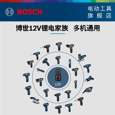 博世（BOSCH） Bosch GO 2 电动螺丝刀起子机锂电充电式螺丝批手电钻工具箱套装 GSRp250