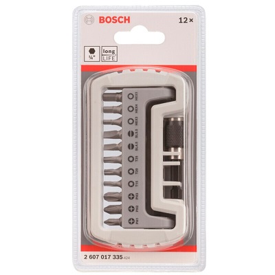 博世（BOSCH） 11+1专业级螺丝批头 套装（含磁性延长杆）p250