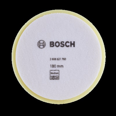 博世（BOSCH）抛光附件海绵抛光盘羊毛绒罩p250