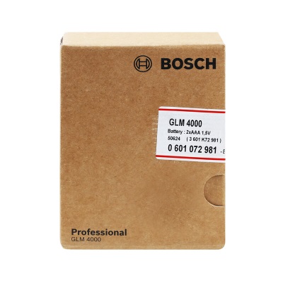 博世（BOSCH） GLM 4000 激光测距仪电子尺距离测量仪激光尺量房仪 GLM 4000 【40p250