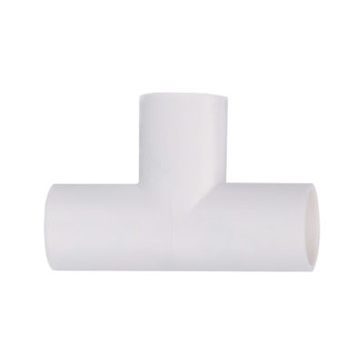 联塑 LESSO 管三通PVC电工套管配件白色p253