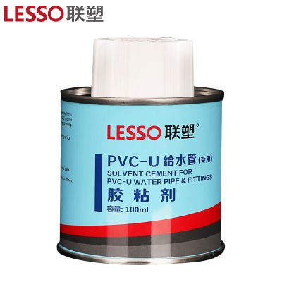 联塑 LESSOPVC管胶水给水管胶水 500ml 连接配套材料Ⅰ(PVC-U给水用胶粘剂)p253