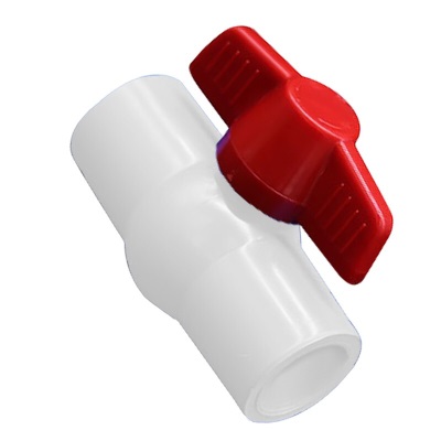 联塑 LESSO PVC给水管管件配件球阀(PVC-U给水配件) 球阀白色p253
