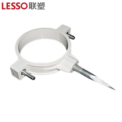 联塑 LESSO PVC管卡(配尖咀螺丝)PVC-U排水配件白色p253