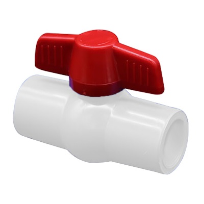 联塑 LESSO PVC给水管管件配件球阀(PVC-U给水配件) 球阀白色p253