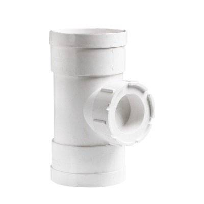 联塑（LESSO）立管检查口(配塞头)PVC-U排水配件白色 dn160p253