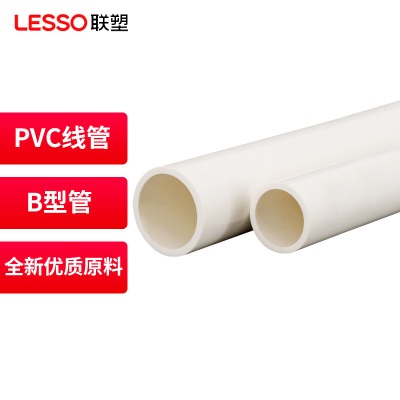 联塑（LESSO）PVC线管 企标B管 冷弯埋地穿线管绝缘阻燃电工套管 DN25/外径25mmp253