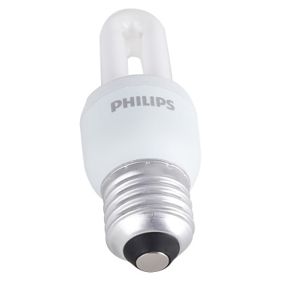 飞利浦（PHILIPS）2U节能灯U型螺口灯E27 5W白光6500Kp255
