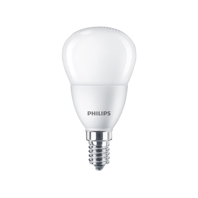 飞利浦（PHILIPS）led灯泡节能灯家用客厅超亮小灯泡细口E14螺口6.5瓦3000KA优视型p255