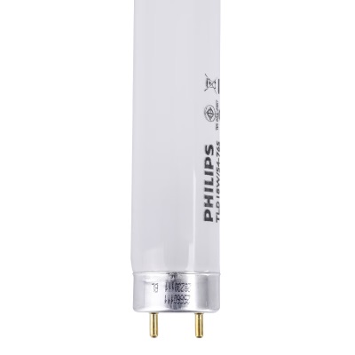 飞利浦(PHILIPS)T8荧光灯管日光灯管直管老式1.2米36W白光6500Kp255