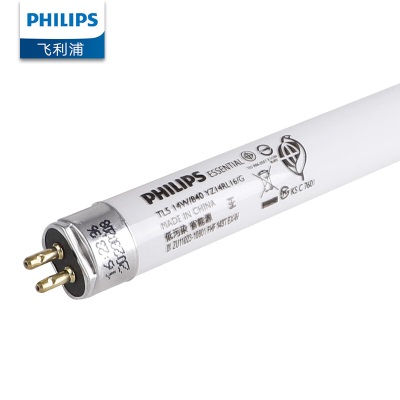 飞利浦（PHILIPS）T5三基色荧光灯管日光灯0.56米14W自然光4000Kp255