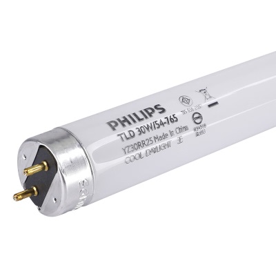 飞利浦(PHILIPS)T8荧光灯管日光灯管直管老式0.9米30W白光6500Kp255
