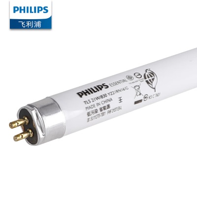 飞利浦（PHILIPS）T5三基色荧光灯管日光灯0.86米21W黄光3000Kp255