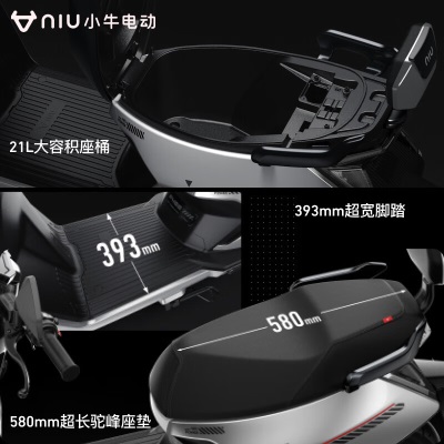 小牛（XIAONIU）【新品到店自提】F400电动摩托车 机甲战车款 到店选色p257