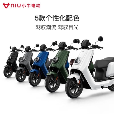 小牛（XIAONIU）【到店自提】2022升级款 NQi动力版 智能锂电两轮摩托车踏板车 到店选颜色p257