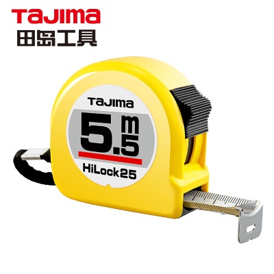 田岛（TaJIma）5.5米钢卷尺盒尺米尺木工尺公制25mm宽L2555p262