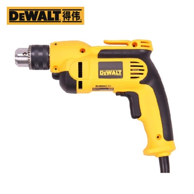 得伟（DEWALT）专业级调速手电钻550W电动螺丝刀电转起子10mm家用多功能电动工具套装DWD014p262