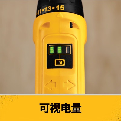 得伟（DEWALT）电动螺丝刀工具包 7.2V锂电电动螺丝起子 2x1Ah电池套装 DCF680G2p262