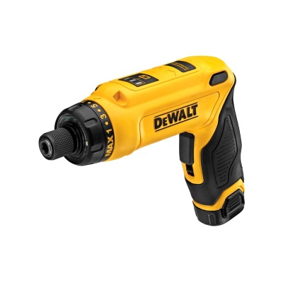 得伟（DEWALT）电动螺丝刀工具包 7.2V锂电电动螺丝起子 2x1Ah电池套装 DCF680G2p262