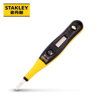 史丹利（Stanley）高级数显测电笔 高精度感应多功能智能试电笔 电工低电压验电笔 查断点线路检测66-133p262