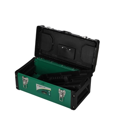 百威狮塑铁工具箱多功能塑铁工具箱工具箱家装维修工具箱14英寸350mmp265